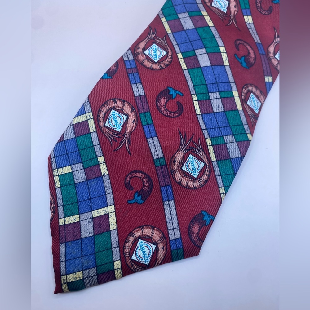 Vintage Tabasco‎ neck tie